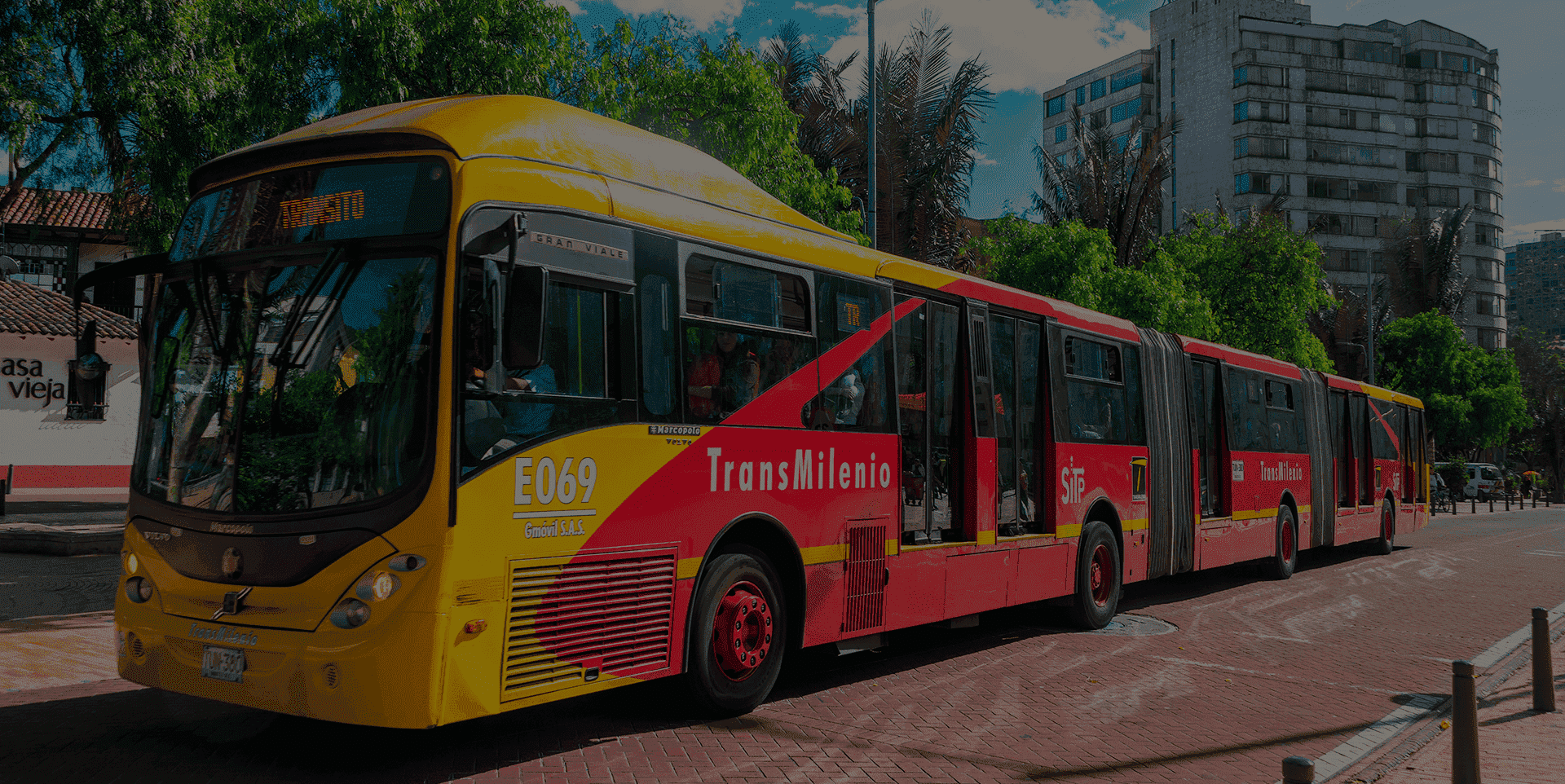 La obra civil de transmilenio en la capital de la República 